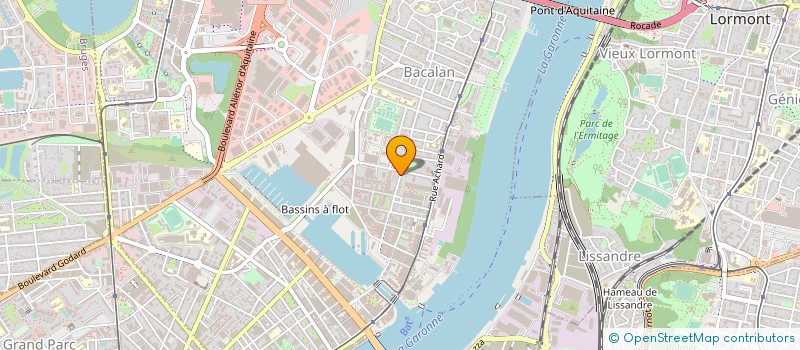 localisation de l'entreprise MADAME PRISCILIA MARSILLE à BORDEAUX