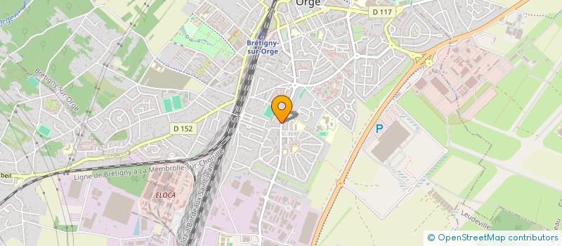 localisation de l'entreprise MADAME PRISCILIA MBELANI à BRETIGNY-SUR-ORGE
