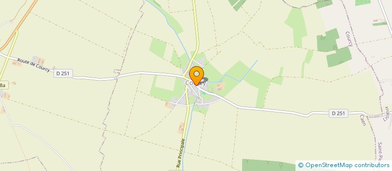 localisation de l'entreprise MADAME PRISCILIA THOMAS  COURCY