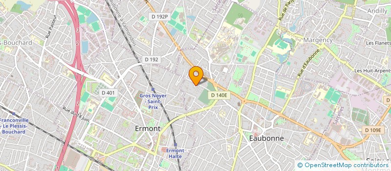 localisation de l'entreprise MADAME PRISCILLA ARNOULD à EAUBONNE