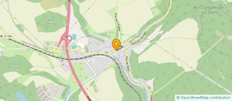 localisation de l'entreprise MADAME PRISCILLA AVANCINI  FONTOY