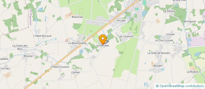 localisation de l'entreprise MADAME PRISCILLA BACONNAIS  LA GRIGONNAIS