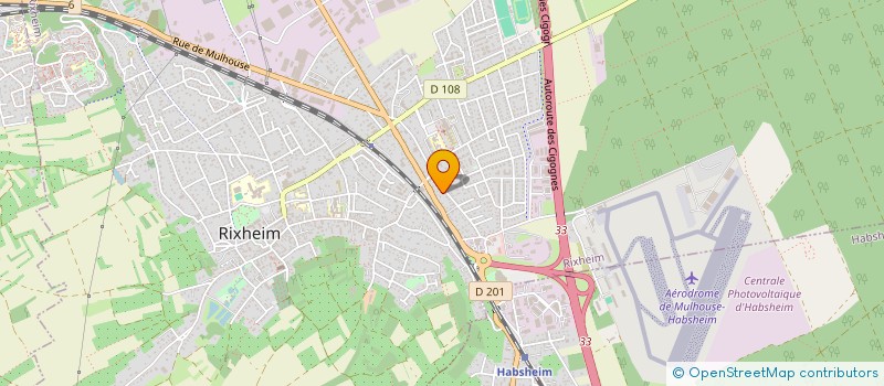 localisation de l'entreprise MADAME PRISCILLA BAUMANN  HUSSEREN-LES-CHATEAUX