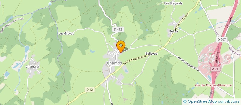 localisation de l'entreprise MADAME PRISCILLA BERNARD  SAINT-PARDOUX