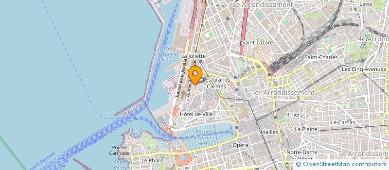 localisation de l'entreprise MADAME PRISCILLA BONELLO à MARSEILLE