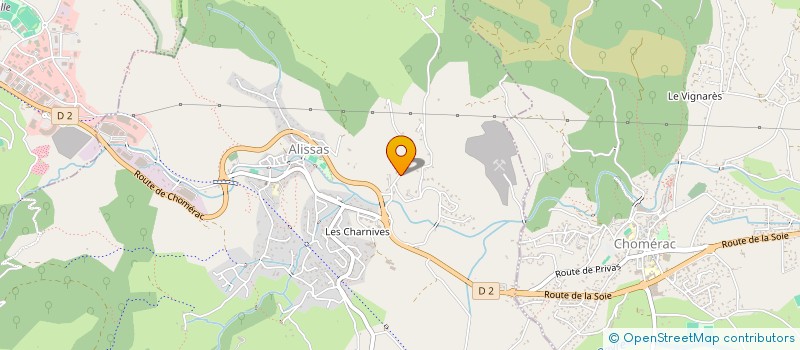 localisation de l'entreprise MADAME PRISCILLA BOUDON  ALISSAS