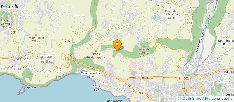 localisation de l'entreprise MADAME PRISCILLA BOULANGER  SAINT-JOSEPH