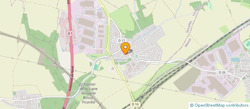 localisation de l'entreprise MADAME PRISCILLA BROUILLET  VEMARS