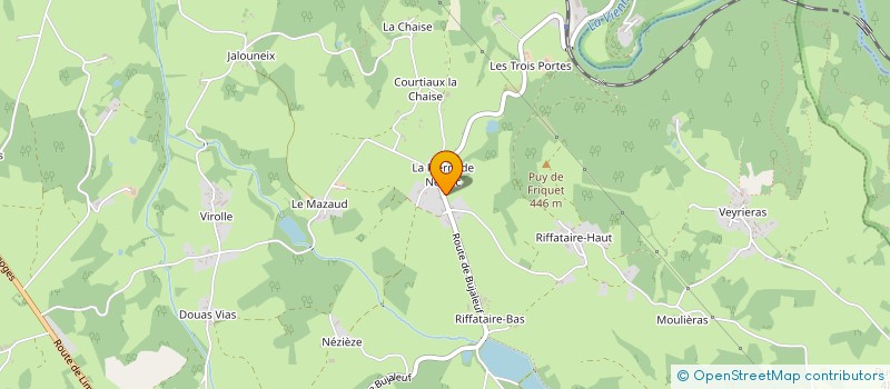 localisation de l'entreprise MADAME PRISCILLA CALVANUS  NEUVIC-ENTIER