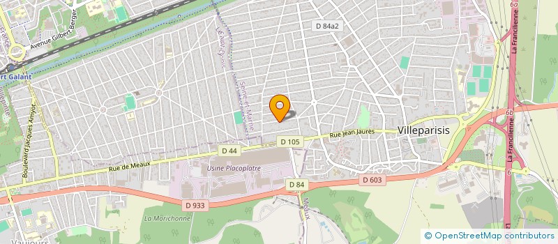 localisation de l'entreprise MADAME PRISCILLA CANON  OTHIS