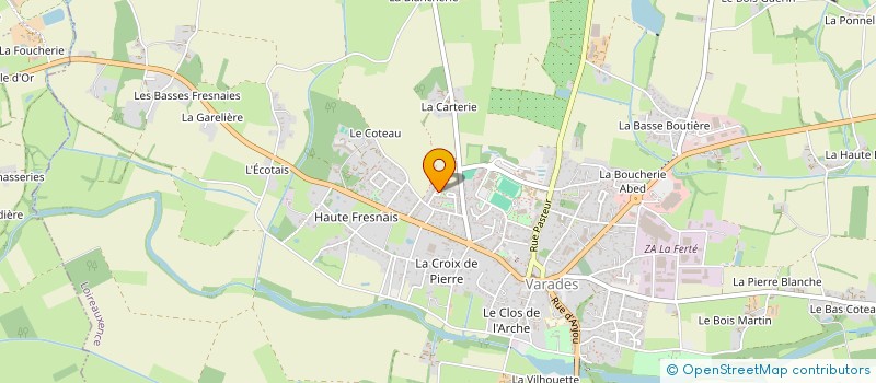 localisation de l'entreprise MADAME PRISCILLA CARLIER à LOIREAUXENCE