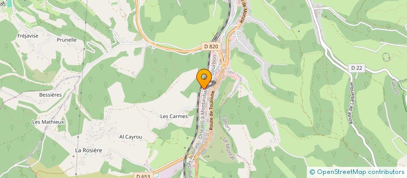 localisation de l'entreprise MADAME PRISCILLA CARTON  CAHORS