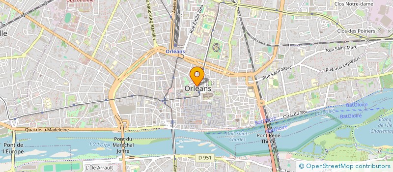 localisation de l'entreprise MADAME PRISCILLA CHATELAIN à ORLEANS