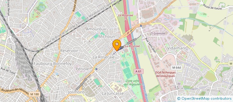 localisation de l'entreprise MADAME PRISCILLA COTTIN à TOULOUSE