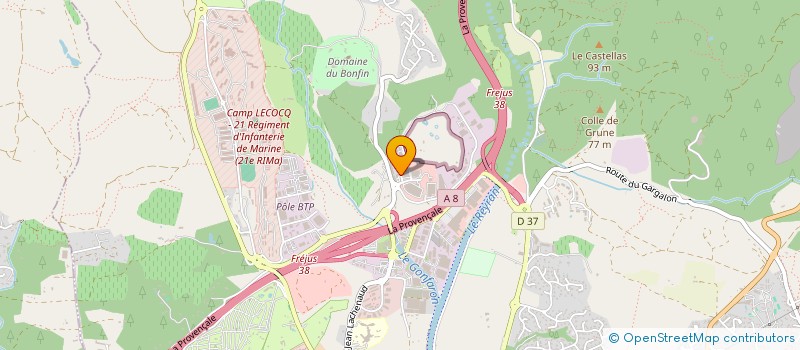 localisation de l'entreprise MADAME PRISCILLA DAMOUR  CANNES