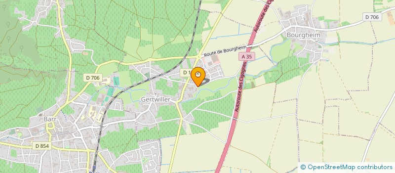 localisation de l'entreprise MADAME PRISCILLA DE MONTE  GERTWILLER