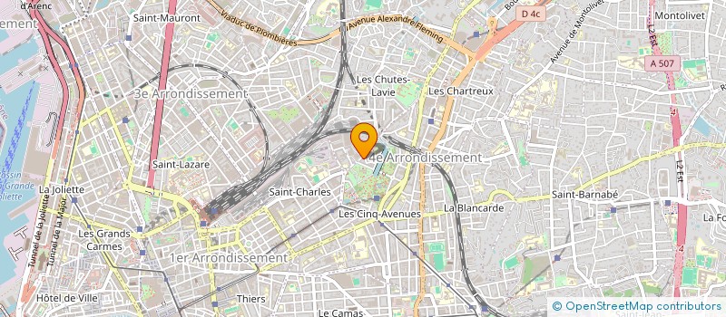 localisation de l'entreprise MADAME PRISCILLA DELGADO-CORONEL à MARSEILLE