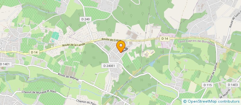 localisation de l'entreprise MADAME PRISCILLA DEMENAIS  CAMBLANES-ET-MEYNAC