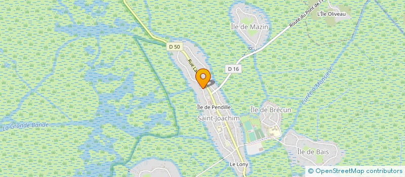 localisation de l'entreprise MADAME PRISCILLA DESMARS  SAINT-JOACHIM