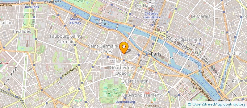 localisation de l'entreprise MADAME PRISCILLA DESSAIGNE  PARIS