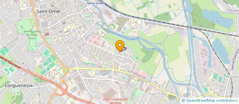 localisation de l'entreprise MADAME PRISCILLA DUYME  LONGUENESSE