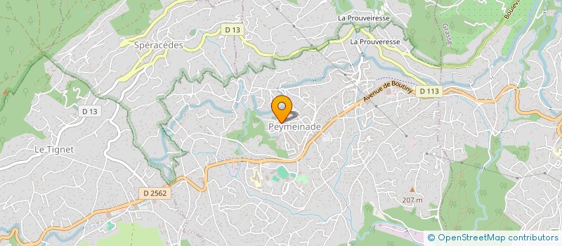 localisation de l'entreprise MADAME PRISCILLA GAMBA  PEYMEINADE