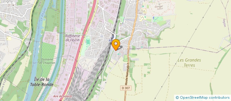 localisation de l'entreprise MADAME PRISCILLA GARNICA  FEYZIN