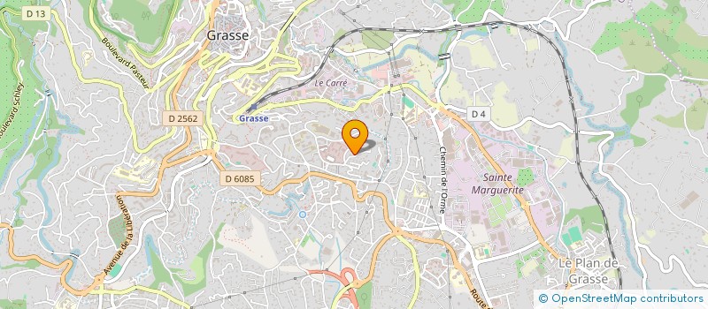 localisation de l'entreprise MADAME PRISCILLA GAULTIER à GRASSE