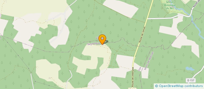 localisation de l'entreprise MADAME PRISCILLA GUNSETT  BEYLONGUE