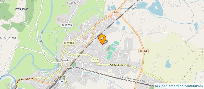 localisation de l'entreprise MADAME PRISCILLA HOARAU  COUTRAS