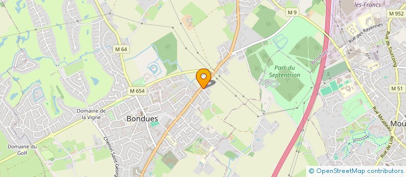 localisation de l'entreprise MADAME PRISCILLA JEMANTS  BONDUES