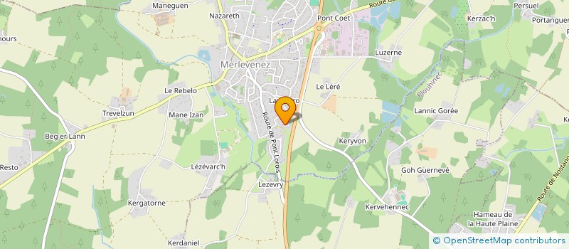 localisation de l'entreprise MADAME PRISCILLA KEM  KERVIGNAC