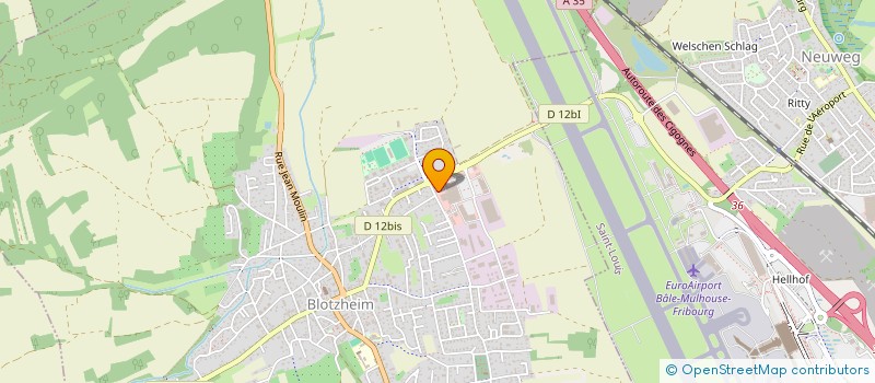 localisation de l'entreprise MADAME PRISCILLA KOERBER  BLOTZHEIM