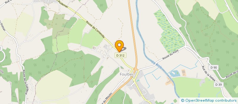 localisation de l'entreprise MADAME PRISCILLA LALEMANT  FOULBEC