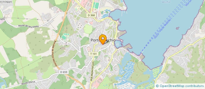 localisation de l'entreprise MADAME PRISCILLA LASTRAJOLI à PORTO-VECCHIO
