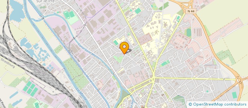 localisation de l'entreprise MADAME PRISCILLA LECLERCLLLLLELECLC LECLERC  CHALONS-EN-CHAMPAGNE