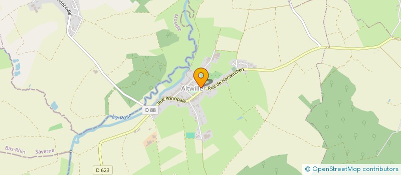 localisation de l'entreprise MADAME PRISCILLA LOSTETTER  HINSINGEN