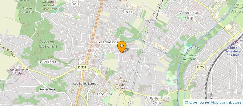 localisation de l'entreprise MADAME PRISCILLA LOURADOUR à LONGPONT-SUR-ORGE