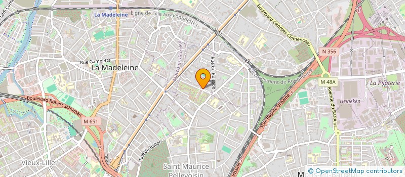 localisation de l'entreprise MADAME PRISCILLA MACEDO DE AMORIM à LILLE