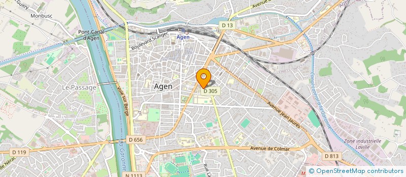 localisation de l'entreprise MADAME PRISCILLA MASTAIN  AGEN