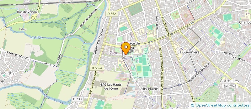 localisation de l'entreprise MADAME PRISCILLA MICHEL à CAEN