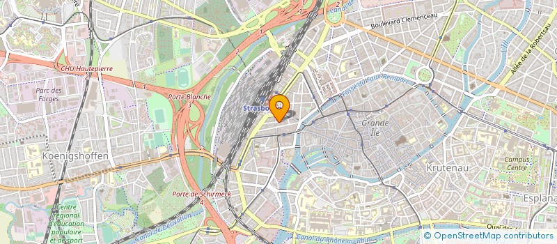 localisation de l'entreprise MADAME PRISCILLA MOONIEN à STRASBOURG