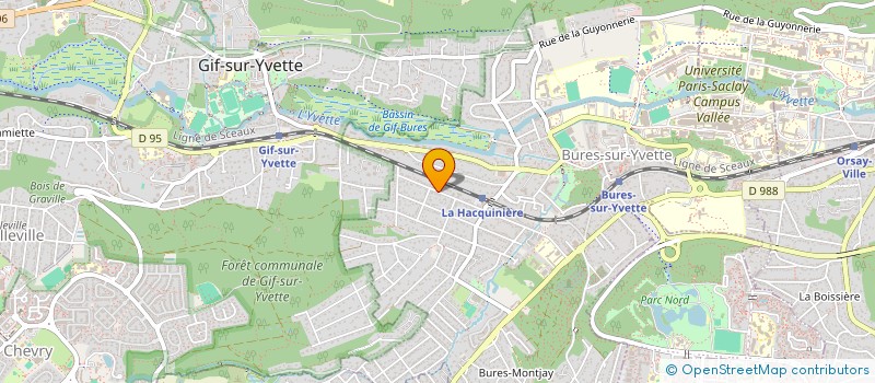 localisation de l'entreprise MADAME PRISCILLA MORALEZ  BURES-SUR-YVETTE