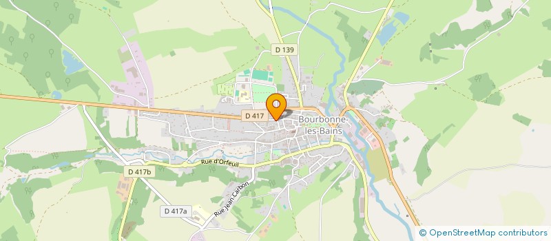 localisation de l'entreprise MADAME PRISCILLA OLRY à BOURBONNE-LES-BAINS