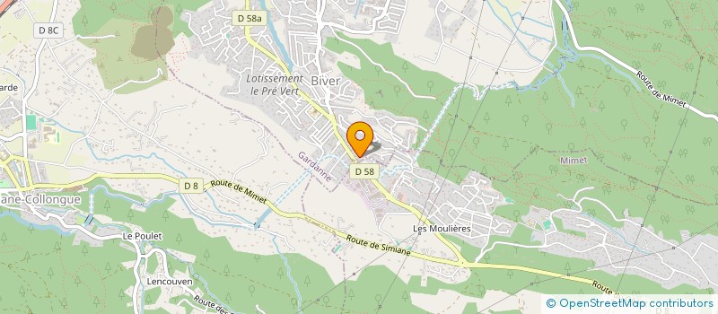 localisation de l'entreprise MADAME PRISCILLA PAGNI à GARDANNE