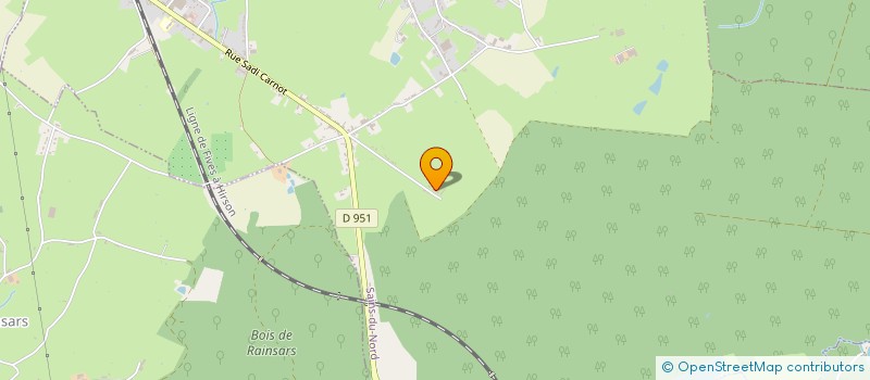 localisation de l'entreprise MADAME PRISCILLA PAINCHART  SAINS-DU-NORD