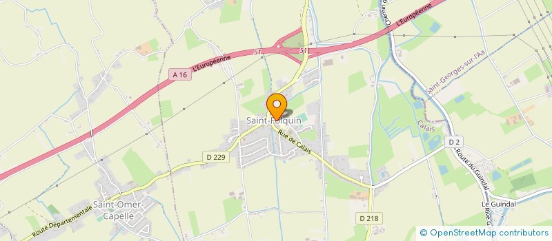 localisation de l'entreprise MADAME PRISCILLA PRETE  SAINT-FOLQUIN