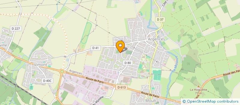 localisation de l'entreprise MADAME PRISCILLA PRIVITELIO  ARGENCES