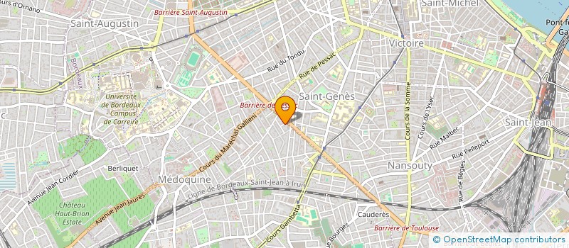 localisation de l'entreprise MADAME PRISCILLA RIPERT  TALENCE