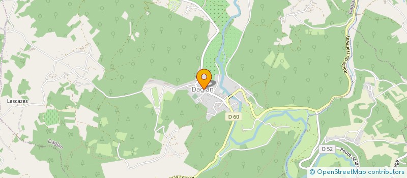 localisation de l'entreprise MADAME PRISCILLA RIVAILLE  SAINT-AUBIN-DE-NABIRAT